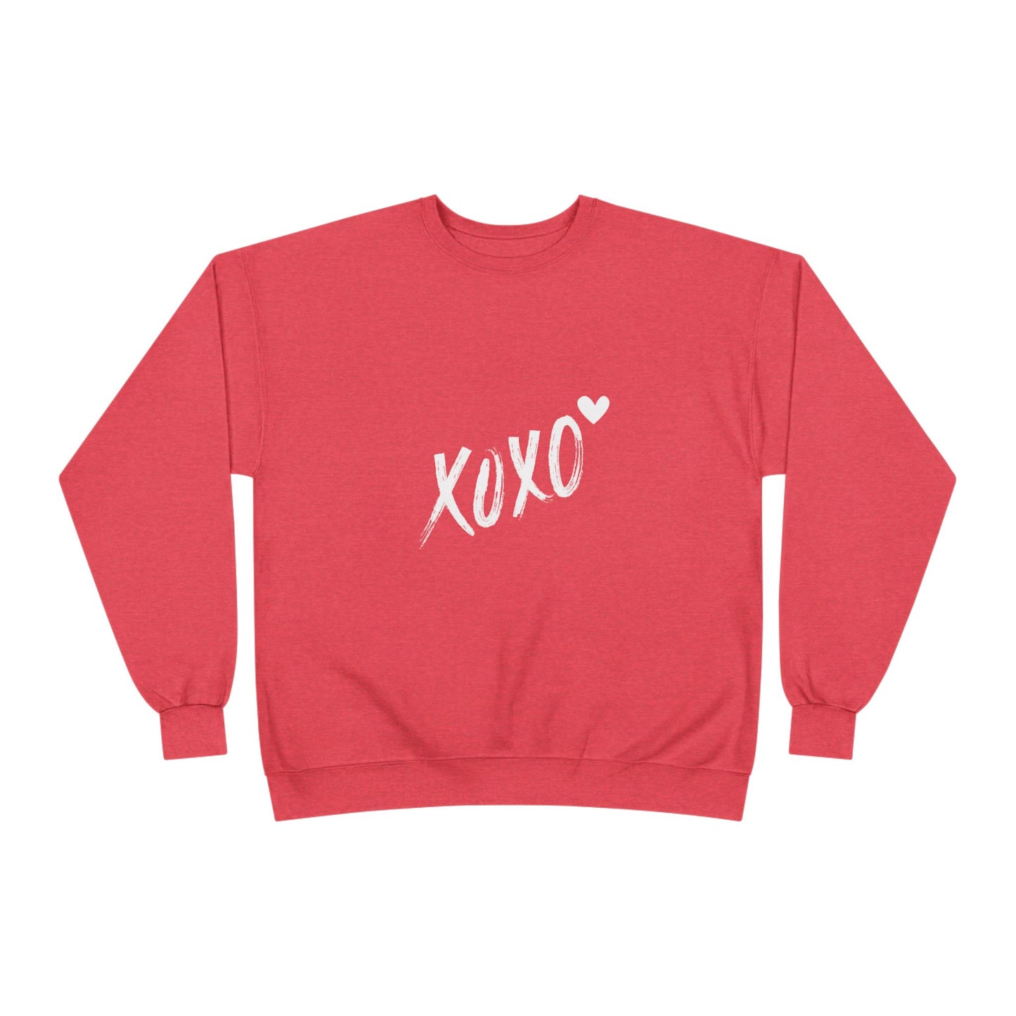 XOXO Unisex EcoSmart Sweatshirt - Cozy and Eco-Friendly for Love-Season and Everyday Comfort