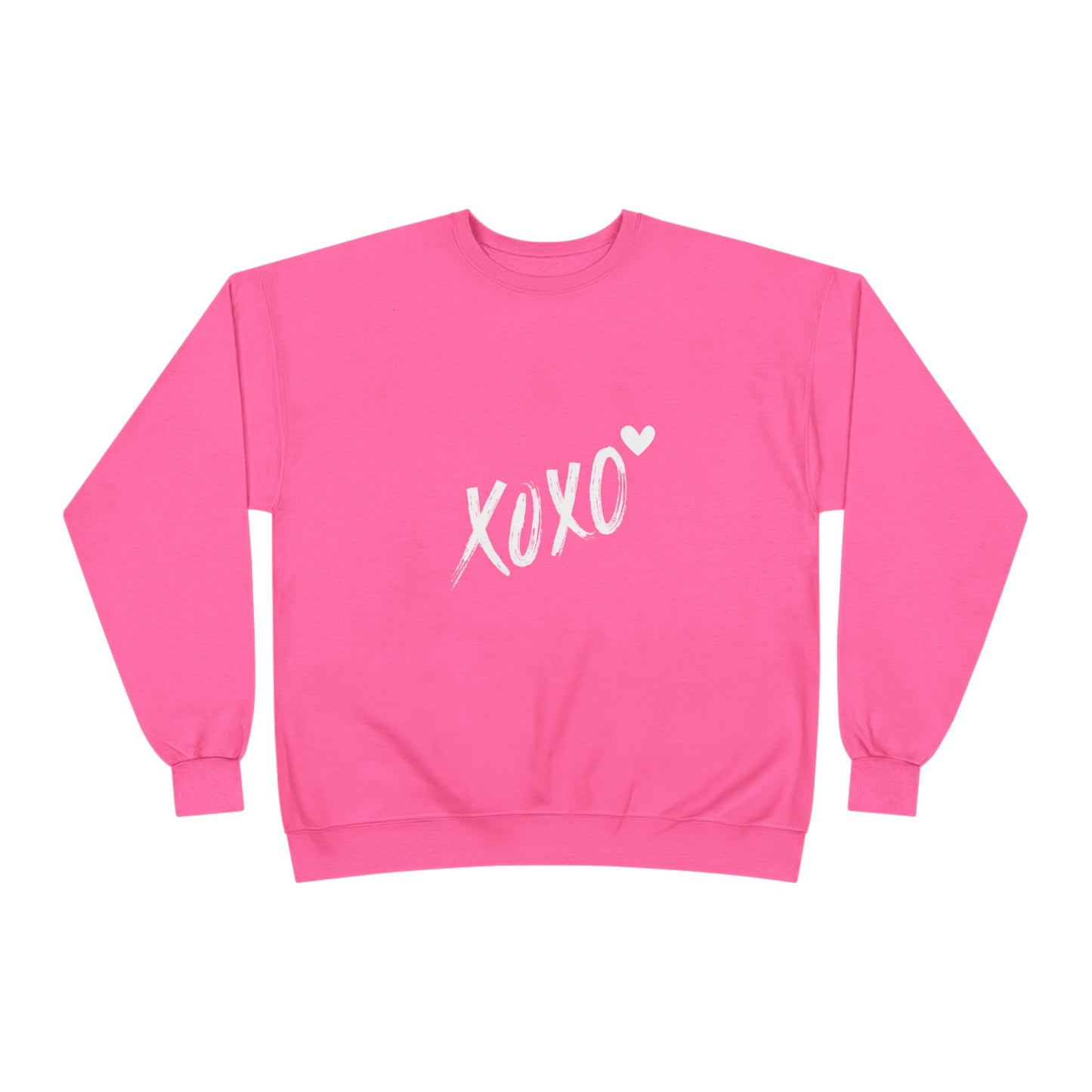 XOXO Unisex EcoSmart Sweatshirt - Cozy and Eco-Friendly for Love-Season and Everyday Comfort