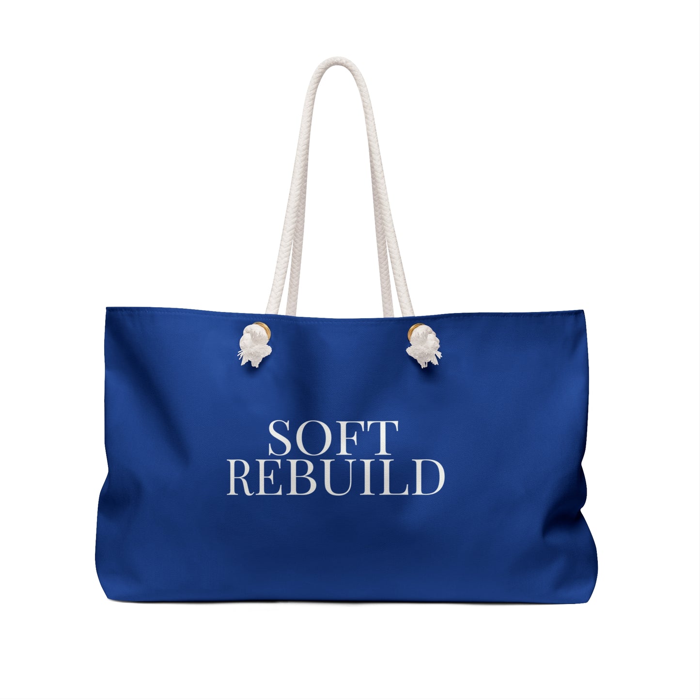 Blue Soft Rebuild Tote – Your Weekend Reset Bag