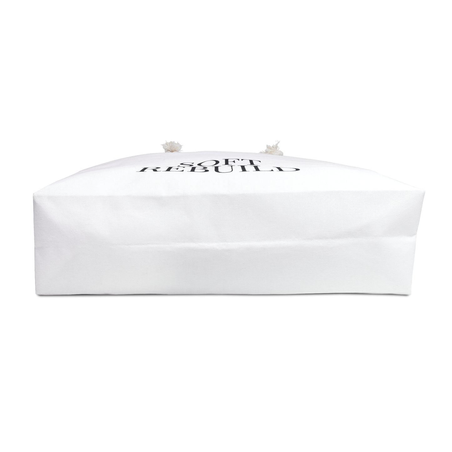 White Soft Rebuild Tote – Your Weekend Reset Bag