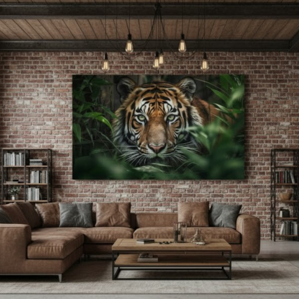 🐅 Majestic Guardian Tiger Canvas Wall Art Transform Any Room Into a Bold Statement of Power and Beauty Limited Edition Wildlife Canvas Print