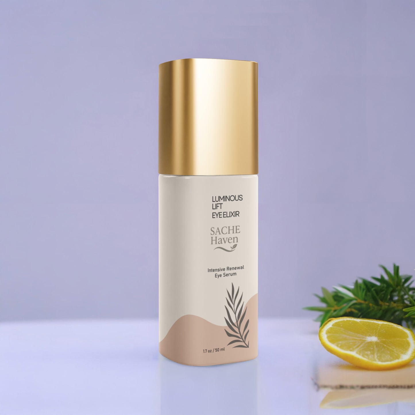 Brighten+Firm Eye Serum: Intensive Renewal Gold Cap