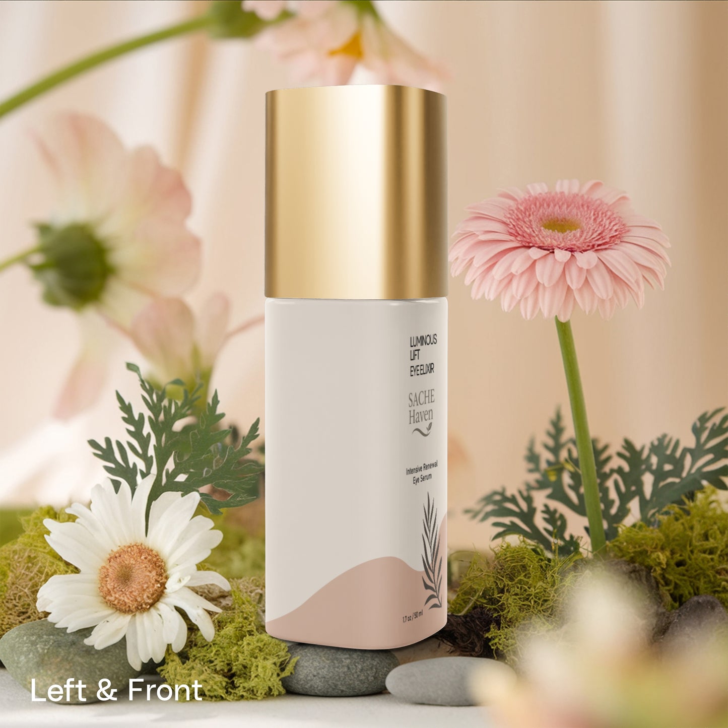 Brighten+Firm Eye Serum: Intensive Renewal Gold Cap