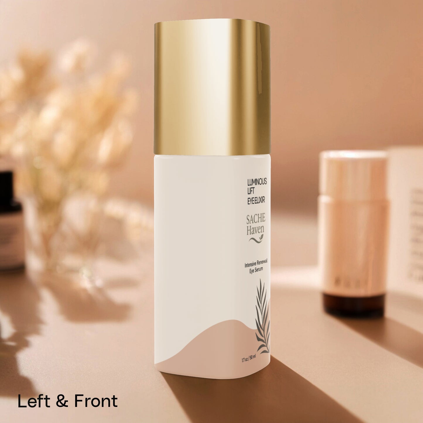 Brighten+Firm Eye Serum: Intensive Renewal Gold Cap
