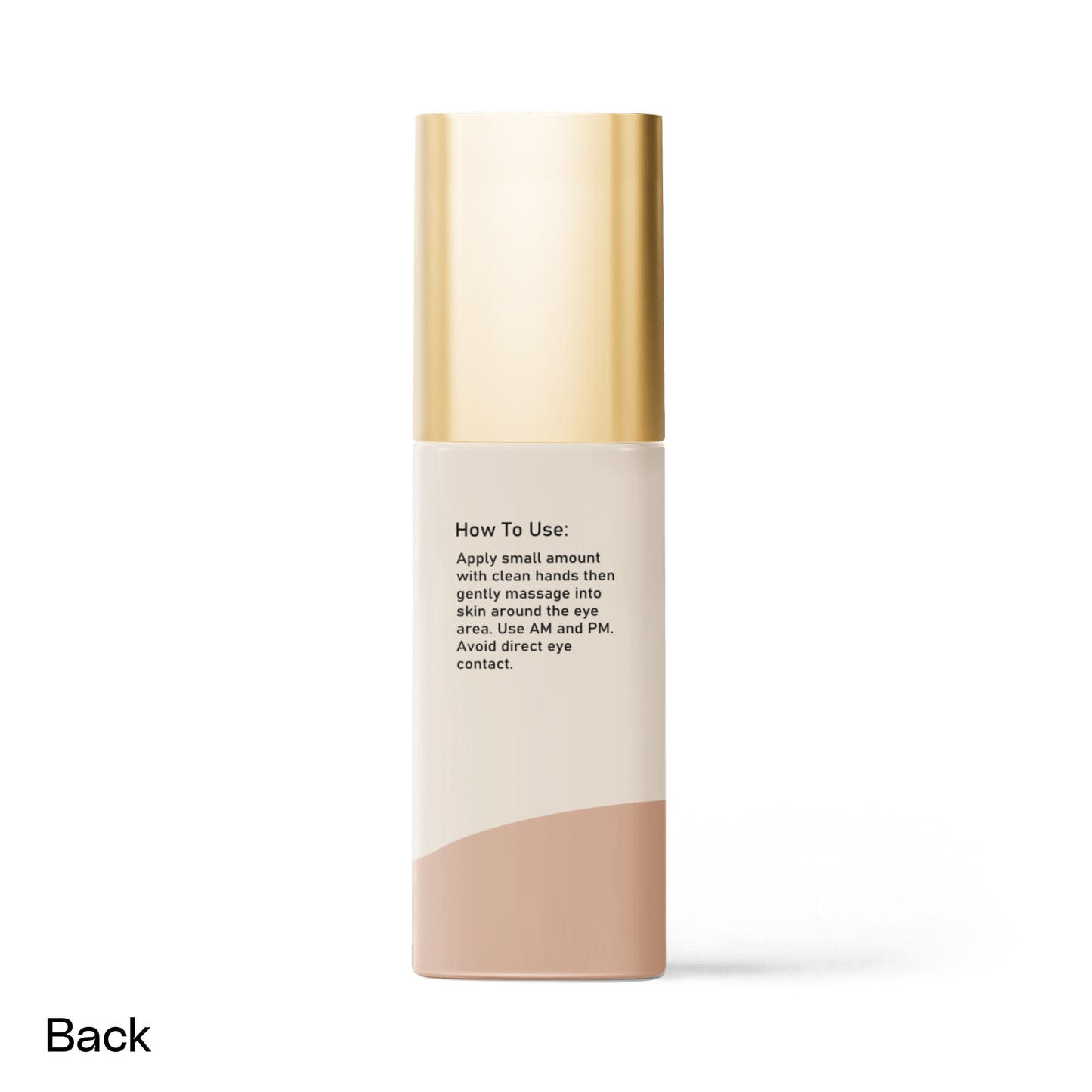 Brighten+Firm Eye Serum: Intensive Renewal Gold Cap