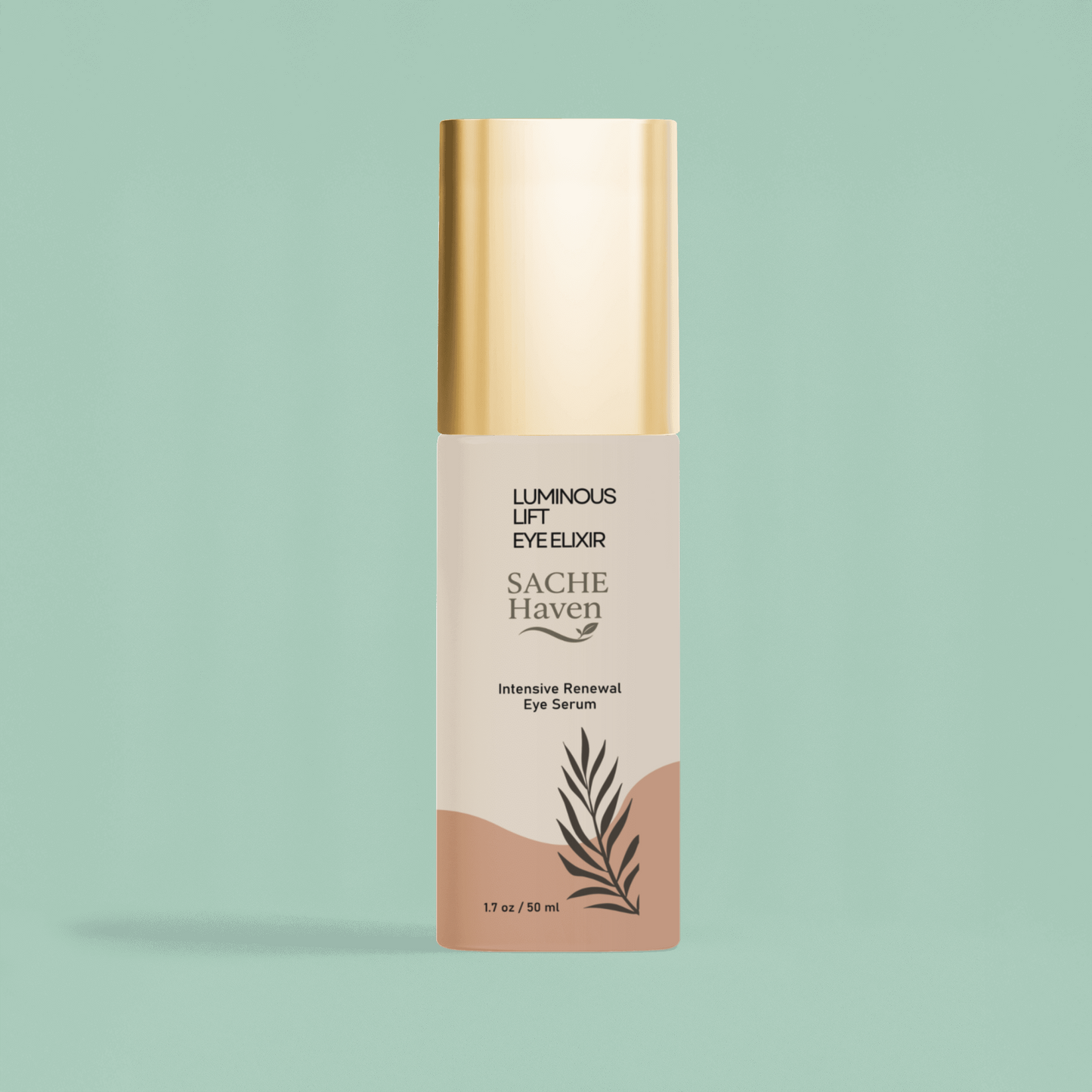 Brighten+Firm Eye Serum: Intensive Renewal Gold Cap