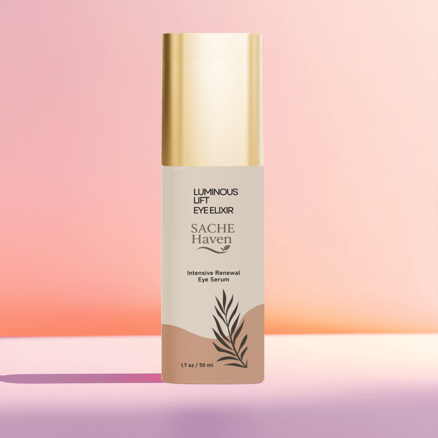 Brighten+Firm Eye Serum: Intensive Renewal Gold Cap