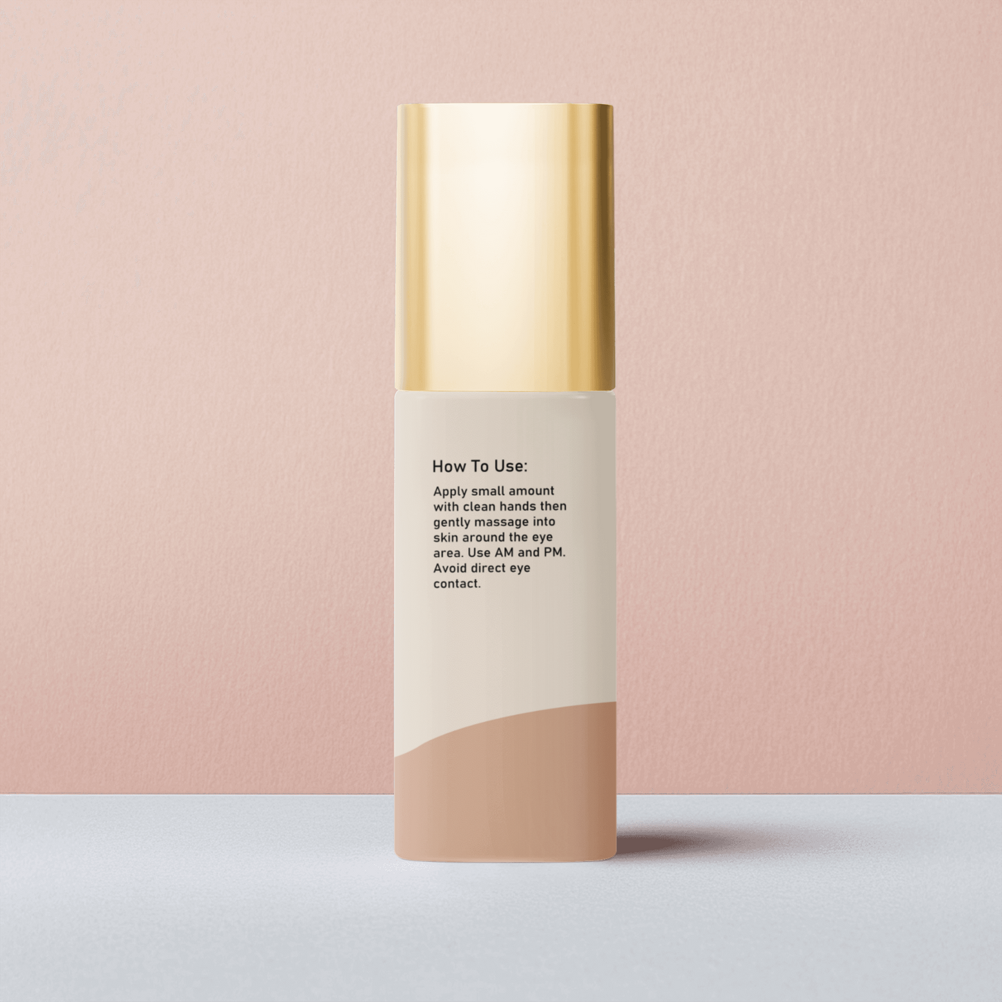 Brighten+Firm Eye Serum: Intensive Renewal Gold Cap