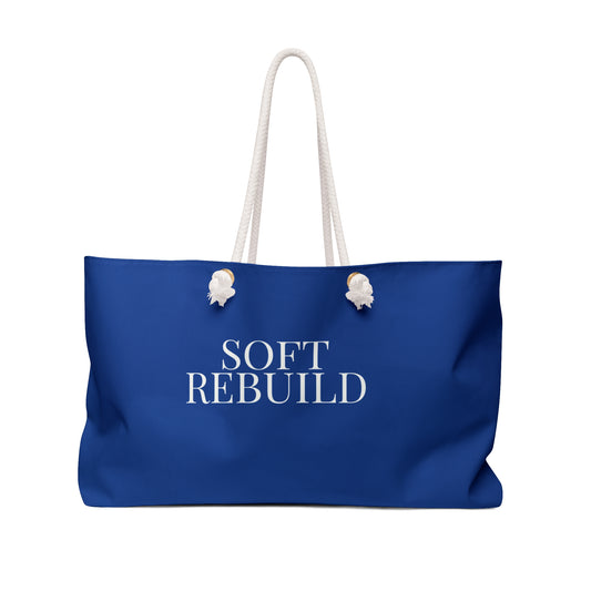 Blue Soft Rebuild Tote – Your Weekend Reset Bag