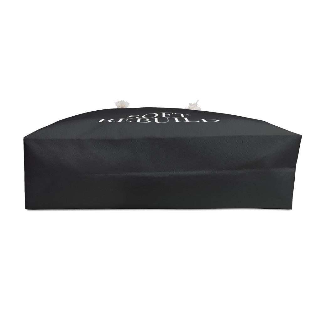 Black Soft Rebuild Tote – Your Weekend Reset Bag