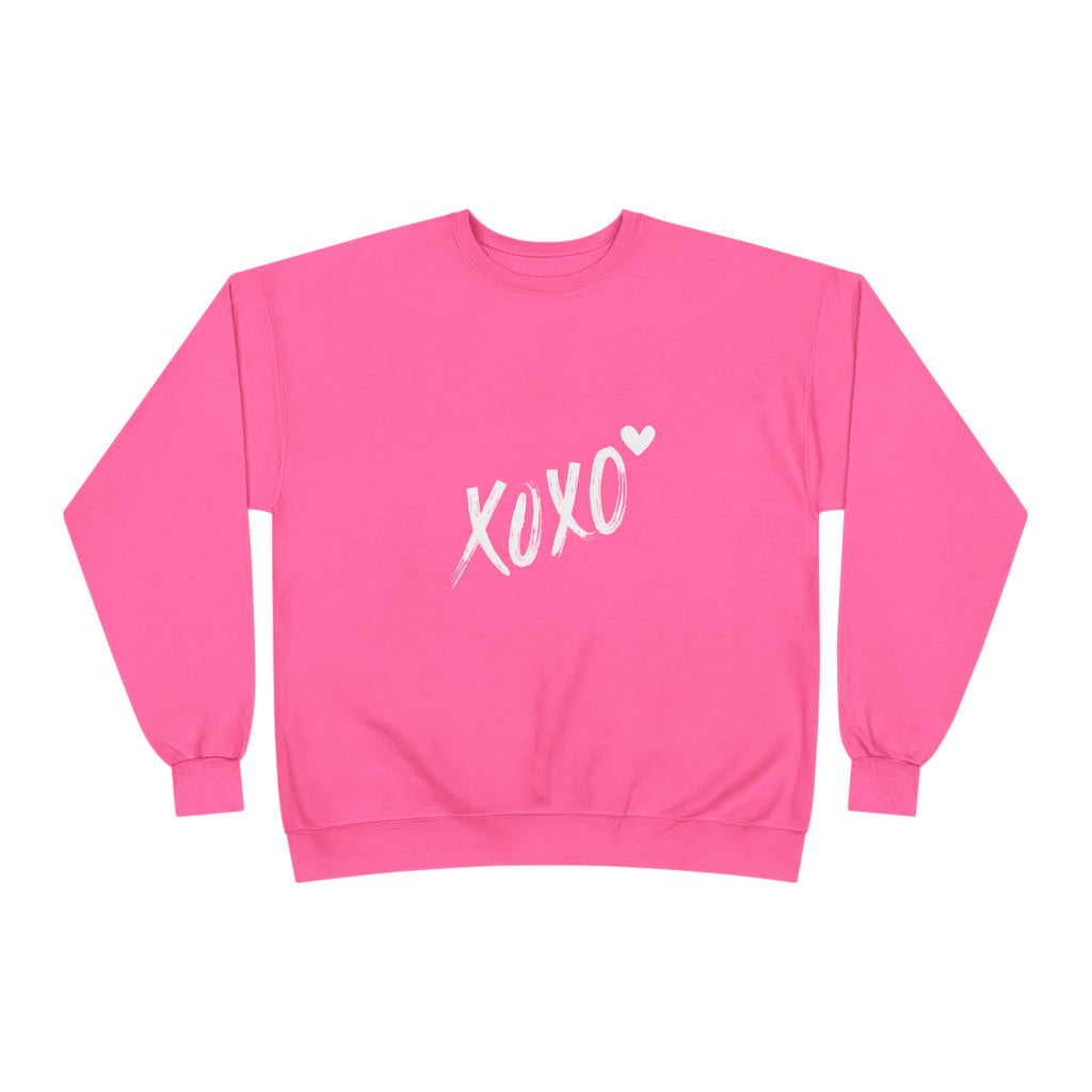 XOXO Unisex EcoSmart Sweatshirt - Cozy and Eco-Friendly for Love-Season and Everyday Comfort