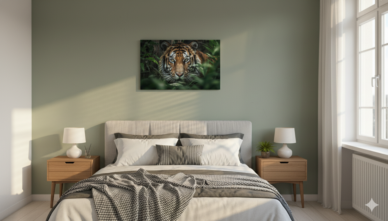 🐅 Majestic Guardian Tiger Canvas Wall Art Transform Any Room Into a Bold Statement of Power and Beauty Limited Edition Wildlife Canvas Print