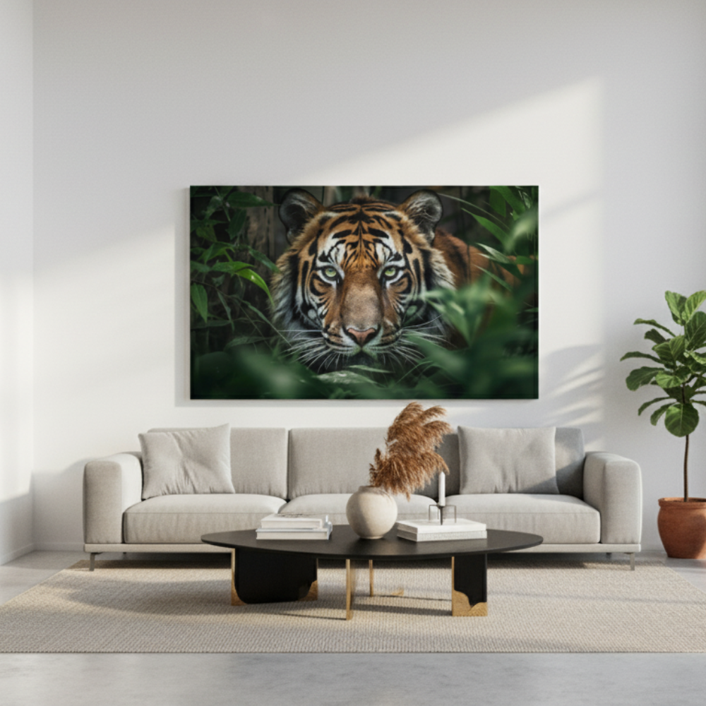 🐅 Majestic Guardian Tiger Canvas Wall Art Transform Any Room Into a Bold Statement of Power and Beauty Limited Edition Wildlife Canvas Print