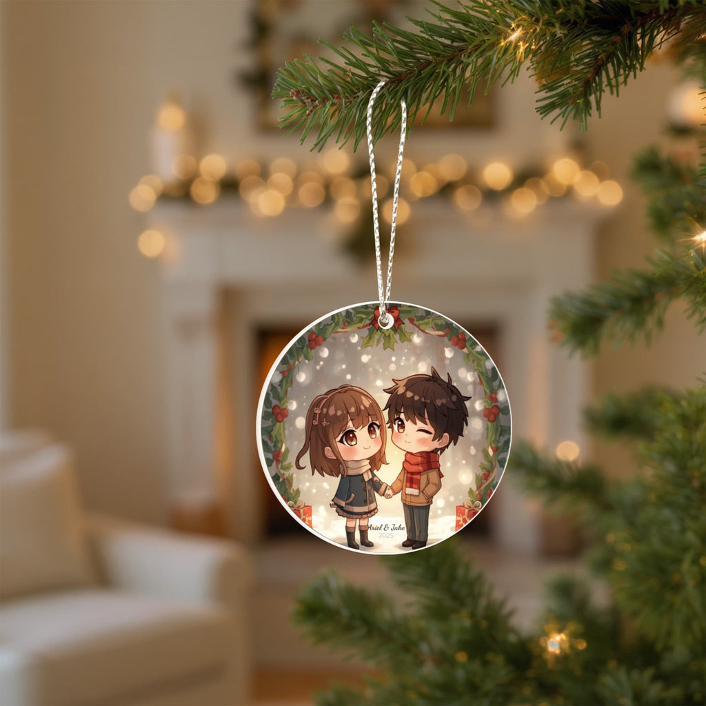 Acrylic Circle Ornament