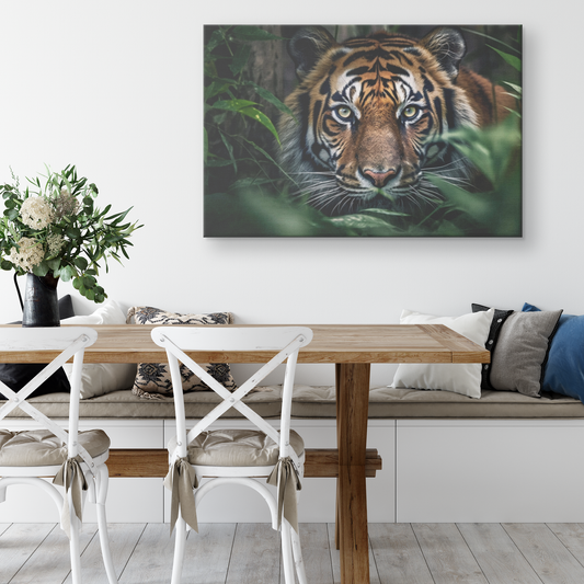 🐅 Majestic Guardian Tiger Canvas Wall Art Transform Any Room Into a Bold Statement of Power and Beauty Limited Edition Wildlife Canvas Print