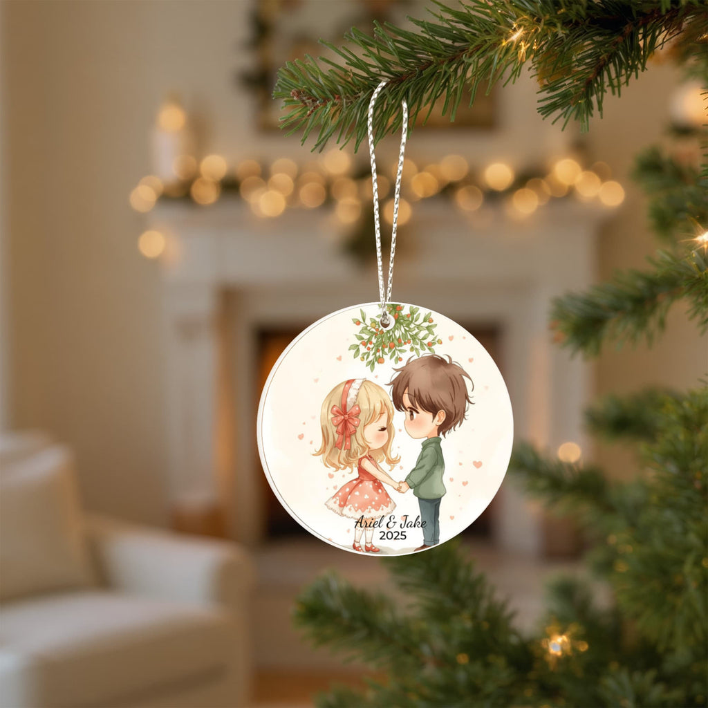 Acrylic Circle Ornament