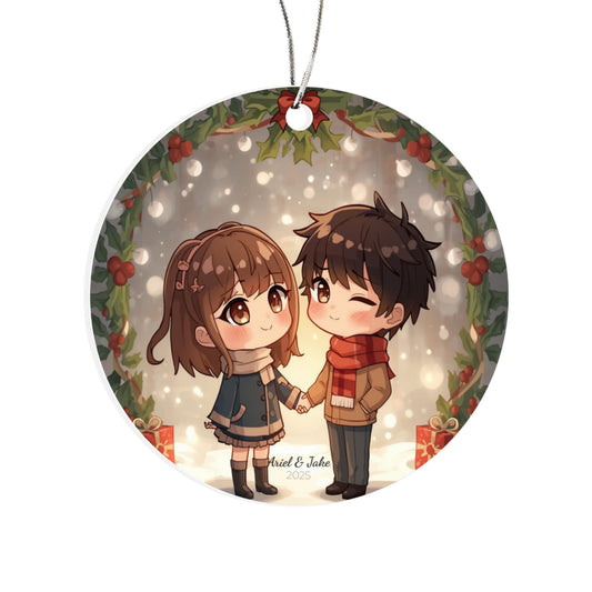 Acrylic Circle Ornament