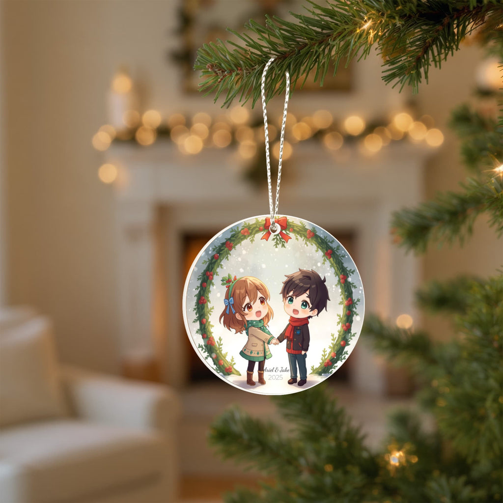 Acrylic Circle Ornament