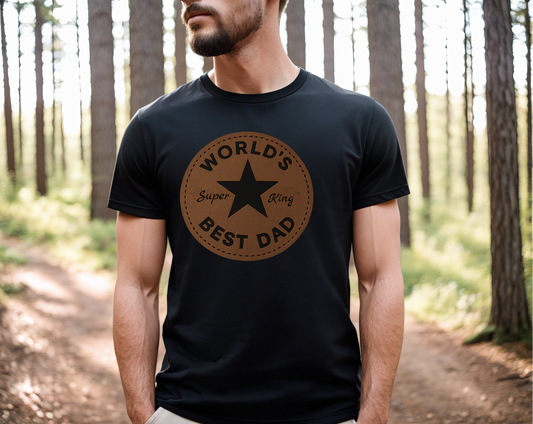 WORLDS BEST DAD Cotton Tee