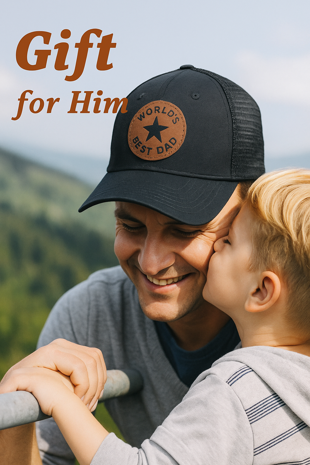 World's Best Dad Trucker Cap