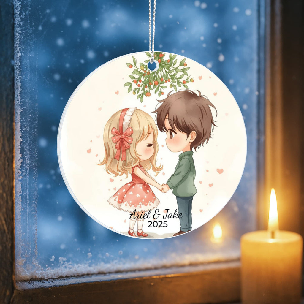 Acrylic Circle Ornament