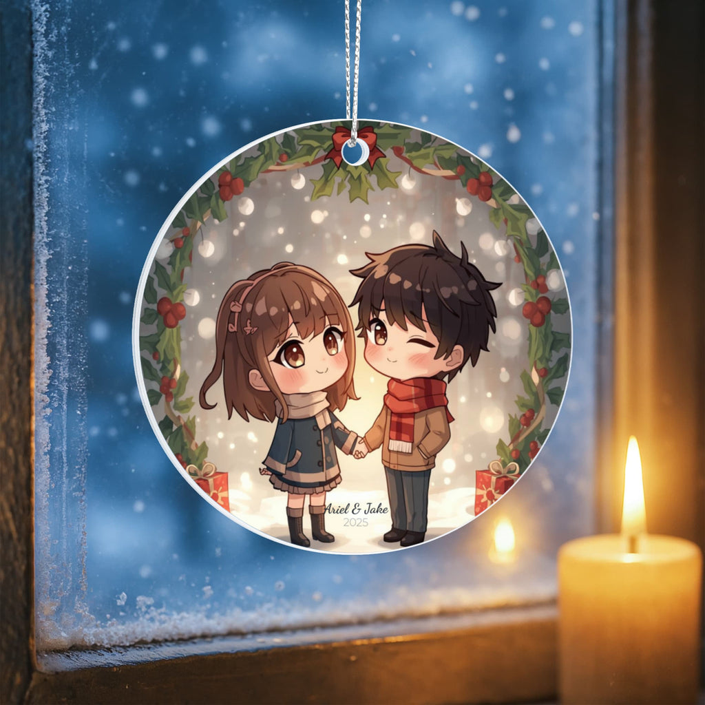 Acrylic Circle Ornament