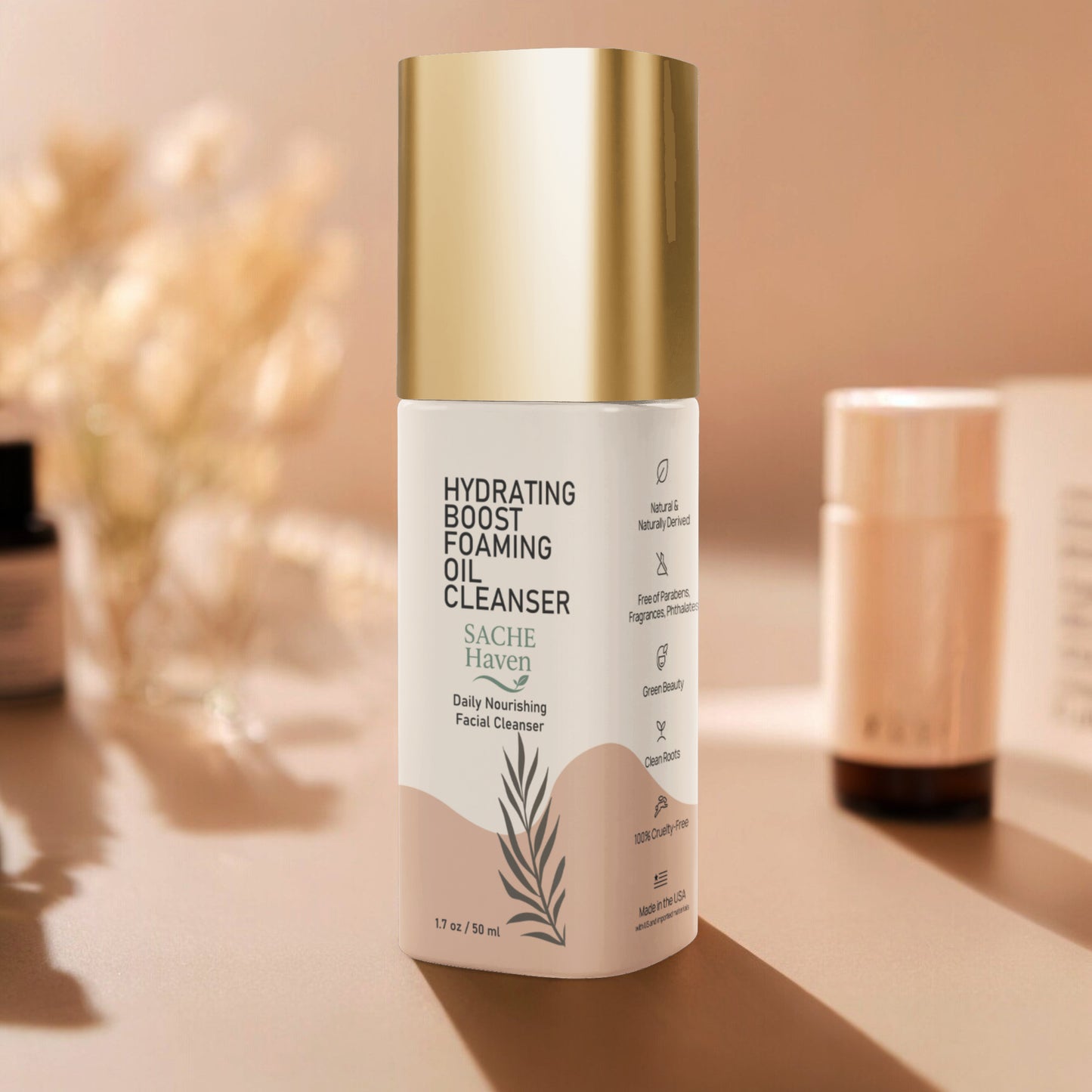 Milky Oil Foaming Cleanser Gold