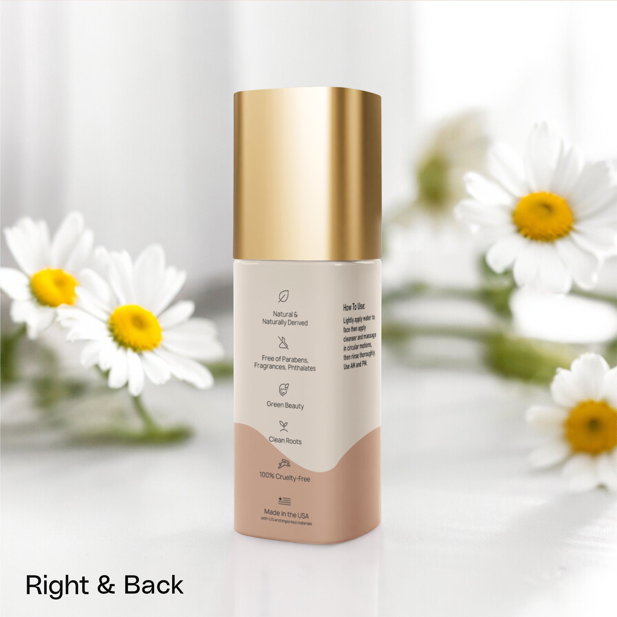 Milky Oil Foaming Cleanser Gold