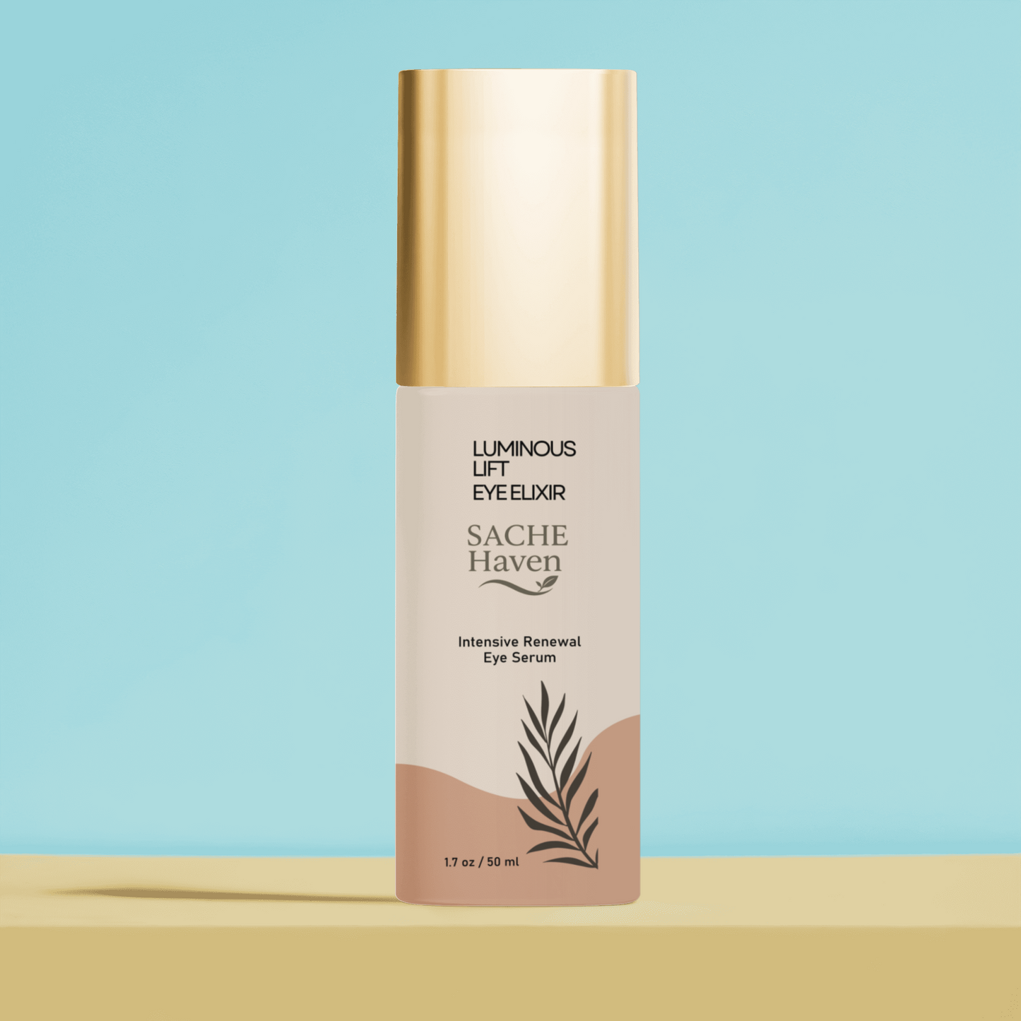 Brighten+Firm Eye Serum: Intensive Renewal Gold Cap