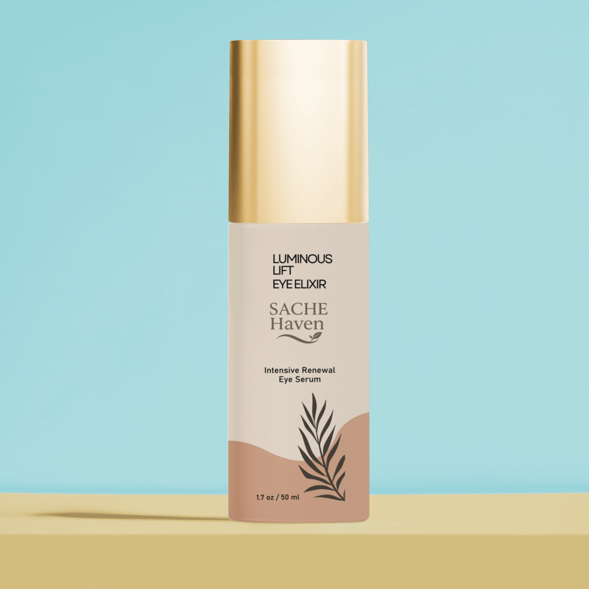 Brighten+Firm Eye Serum: Intensive Renewal Gold Cap