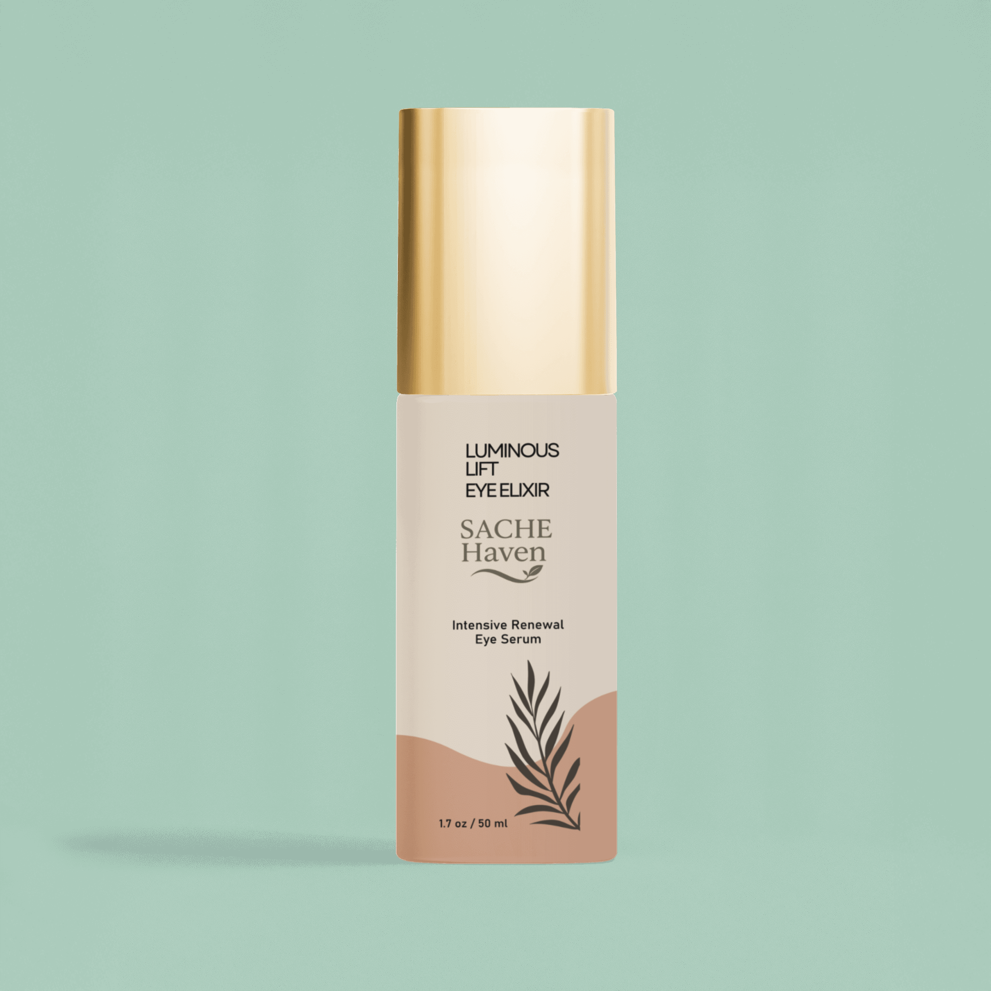 Brighten+Firm Eye Serum: Intensive Renewal Gold Cap