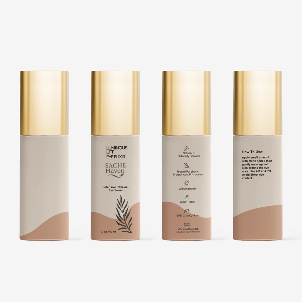 Brighten+Firm Eye Serum: Intensive Renewal Gold Cap