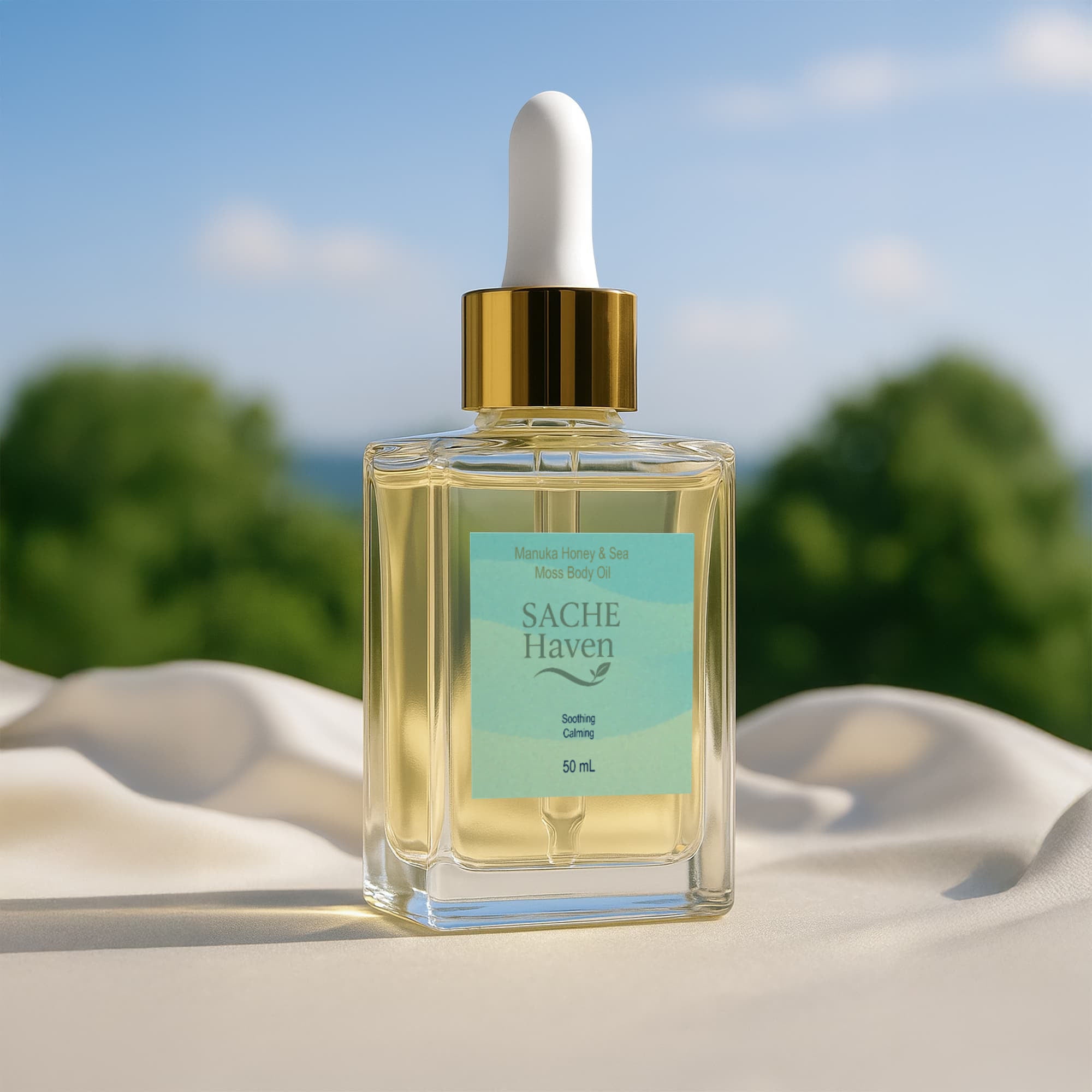 Manuka Honey Sea Moss Post-Shave Oil