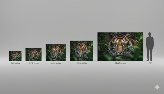 🐅 Majestic Guardian Tiger Canvas Wall Art Transform Any Room Into a Bold Statement of Power and Beauty Limited Edition Wildlife Canvas Print