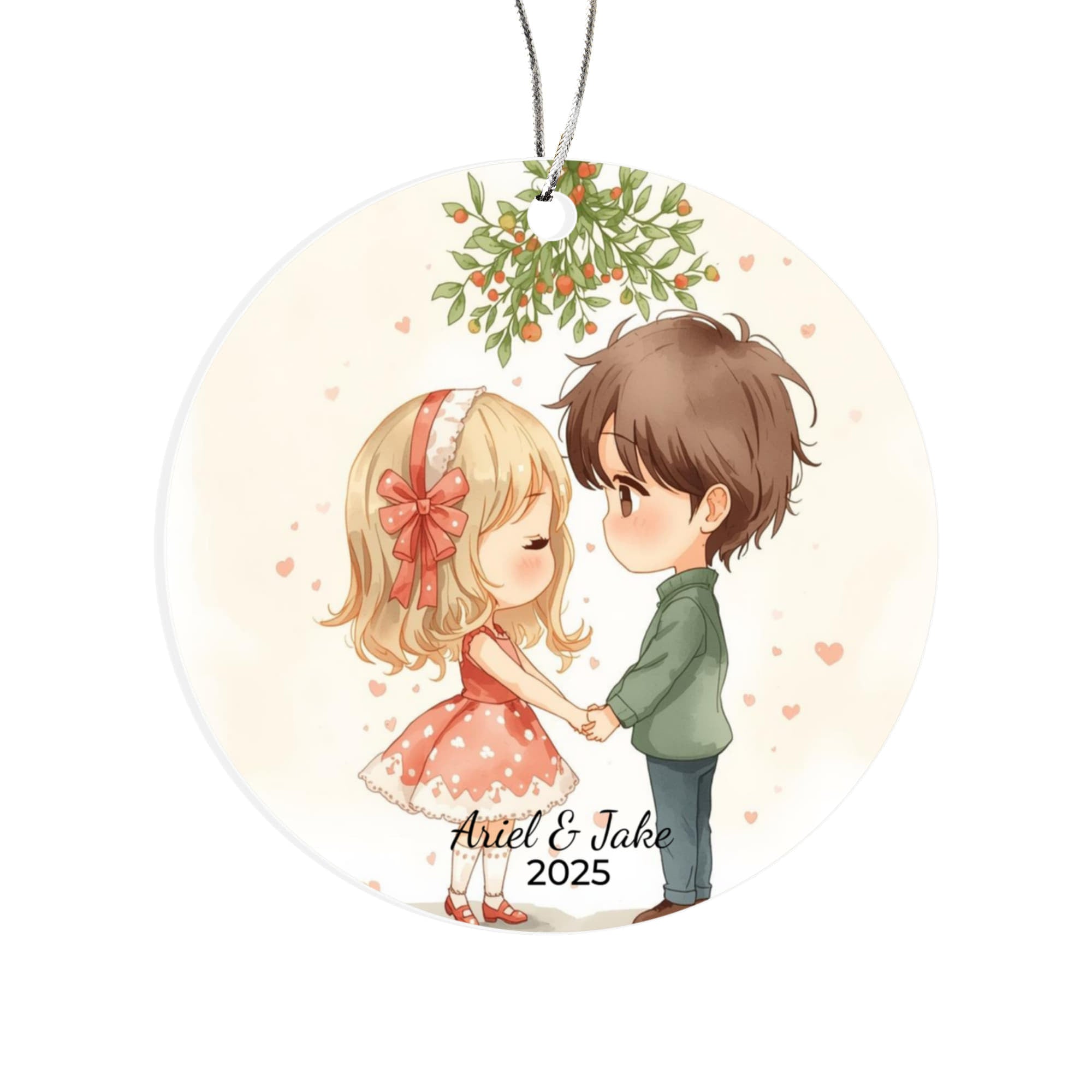 Acrylic Circle Ornament