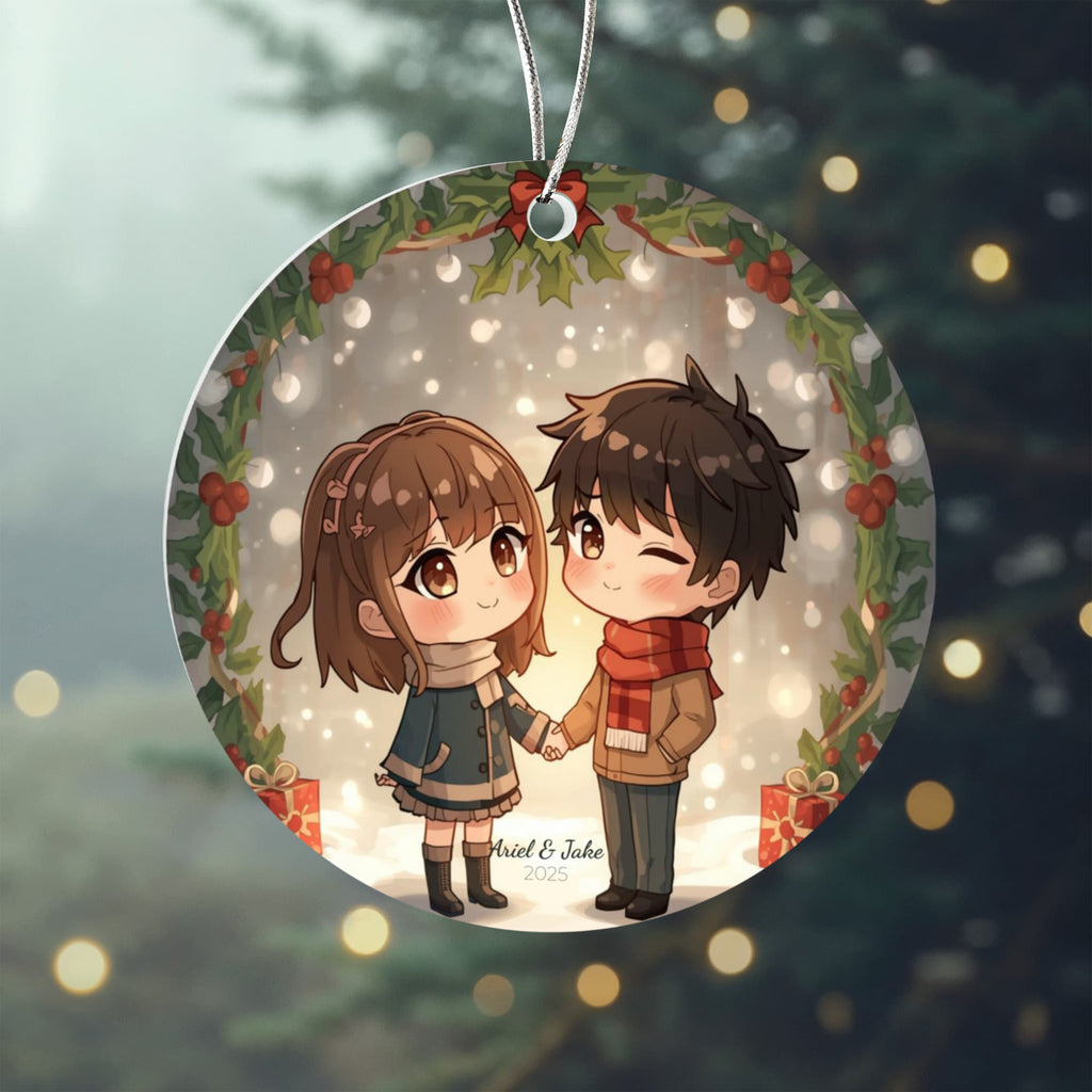 Acrylic Circle Ornament